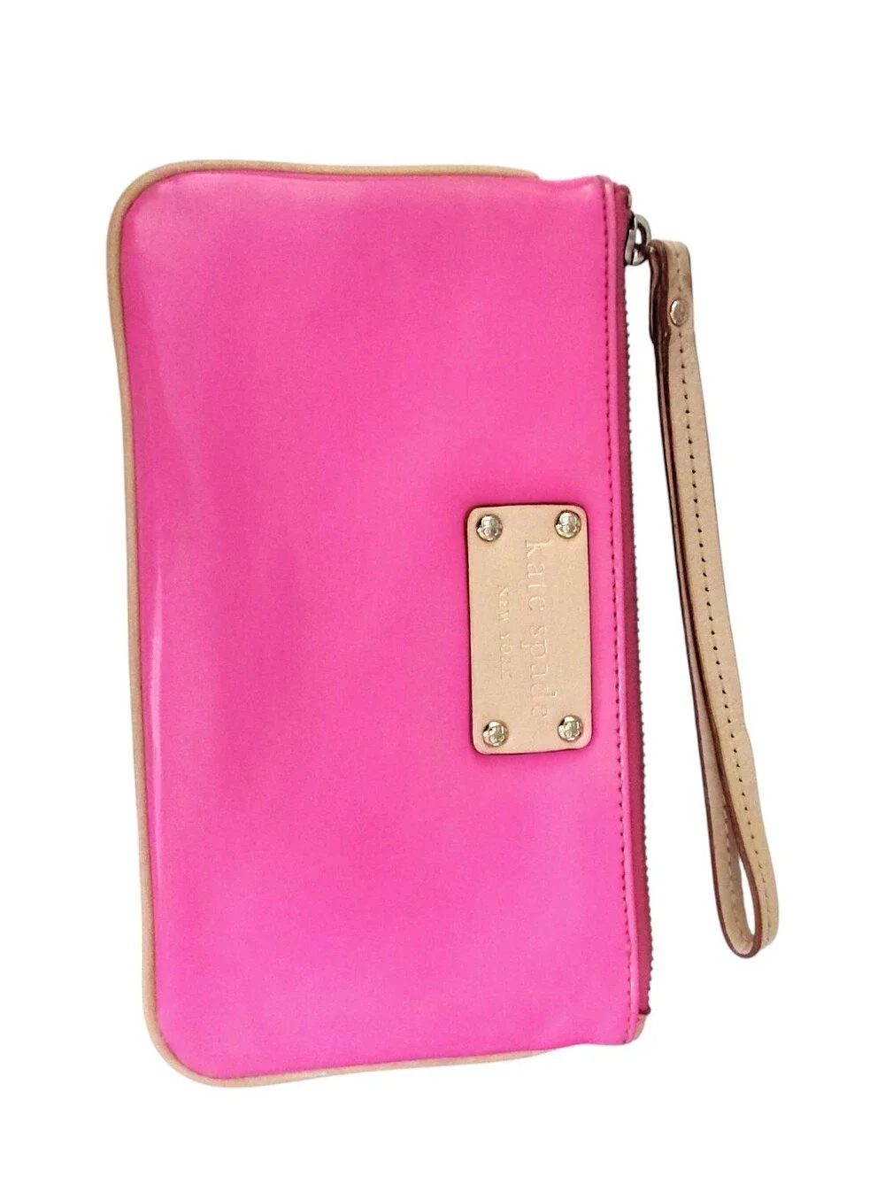 Kate Spade Newspaper Print Wristlet